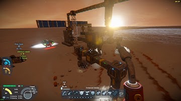 [Space Engineers] Simple Rotary Drill Arms