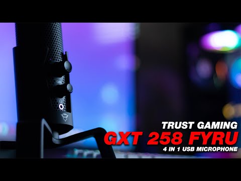 Trust GXT 258 Fyru microphone review - Can it beat the Blue Yeti?!?