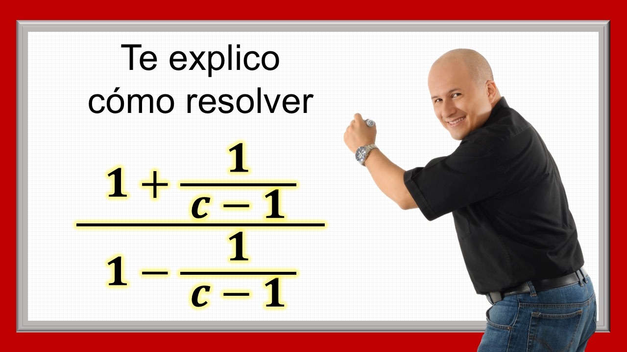 Fracciones complejas | Ej. 1 #julioprofe