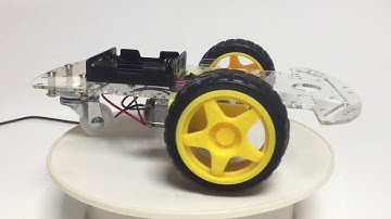The perseids 2WD Smart Robot Car Chassis Kit Installation