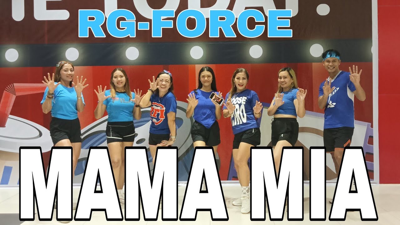 MAMA MIA - RG FORCE - TIKTOK VIRAL 2024 - RETRO DANCE FITNESS - sponsored by UCCC - choreo Ronald
