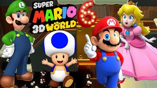 ASM: Super Mario 3D World-Walkthrough 6!!