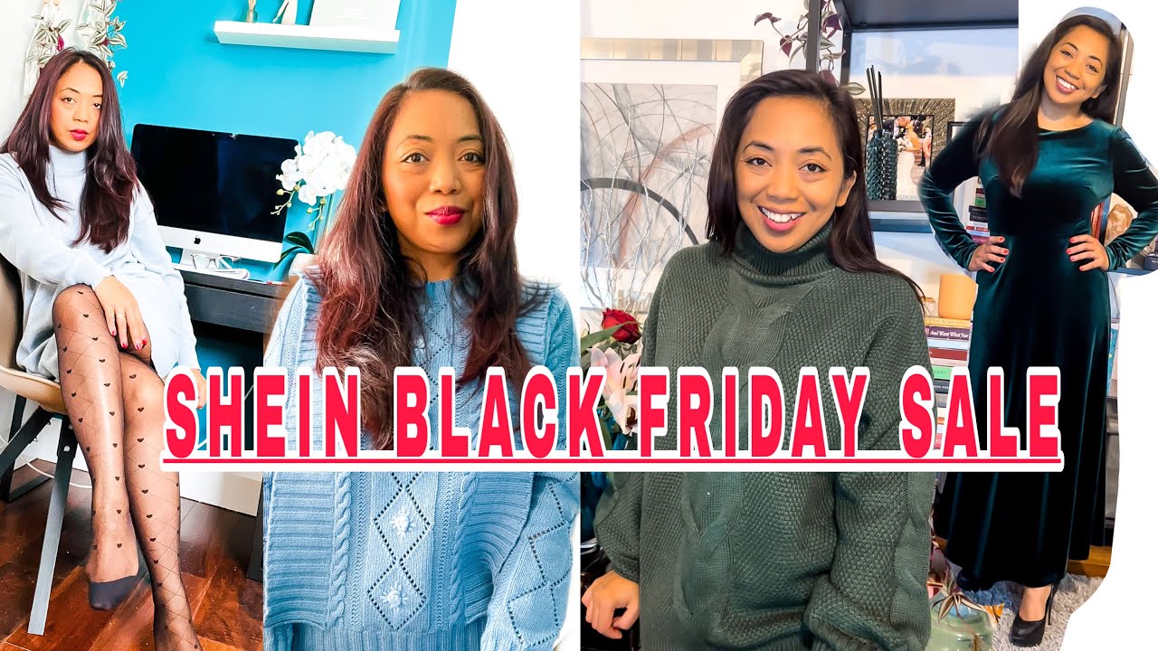 SheIn Black friday Sale haul 2021 YouTube