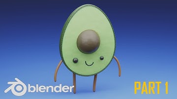Cute Character In Blender 2.83 [ Part 1, Modelling And Rigging]