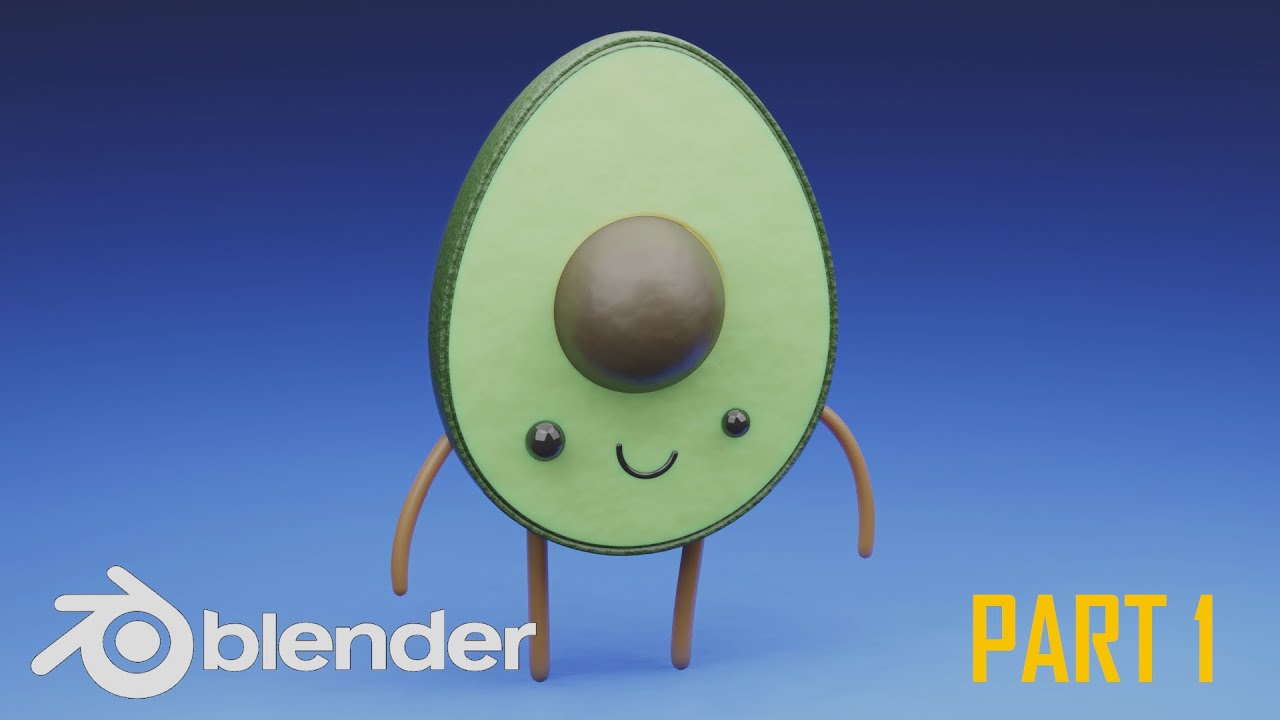 Cute Character In Blender 2.83 [ Part 1, Modelling And Rigging] 
