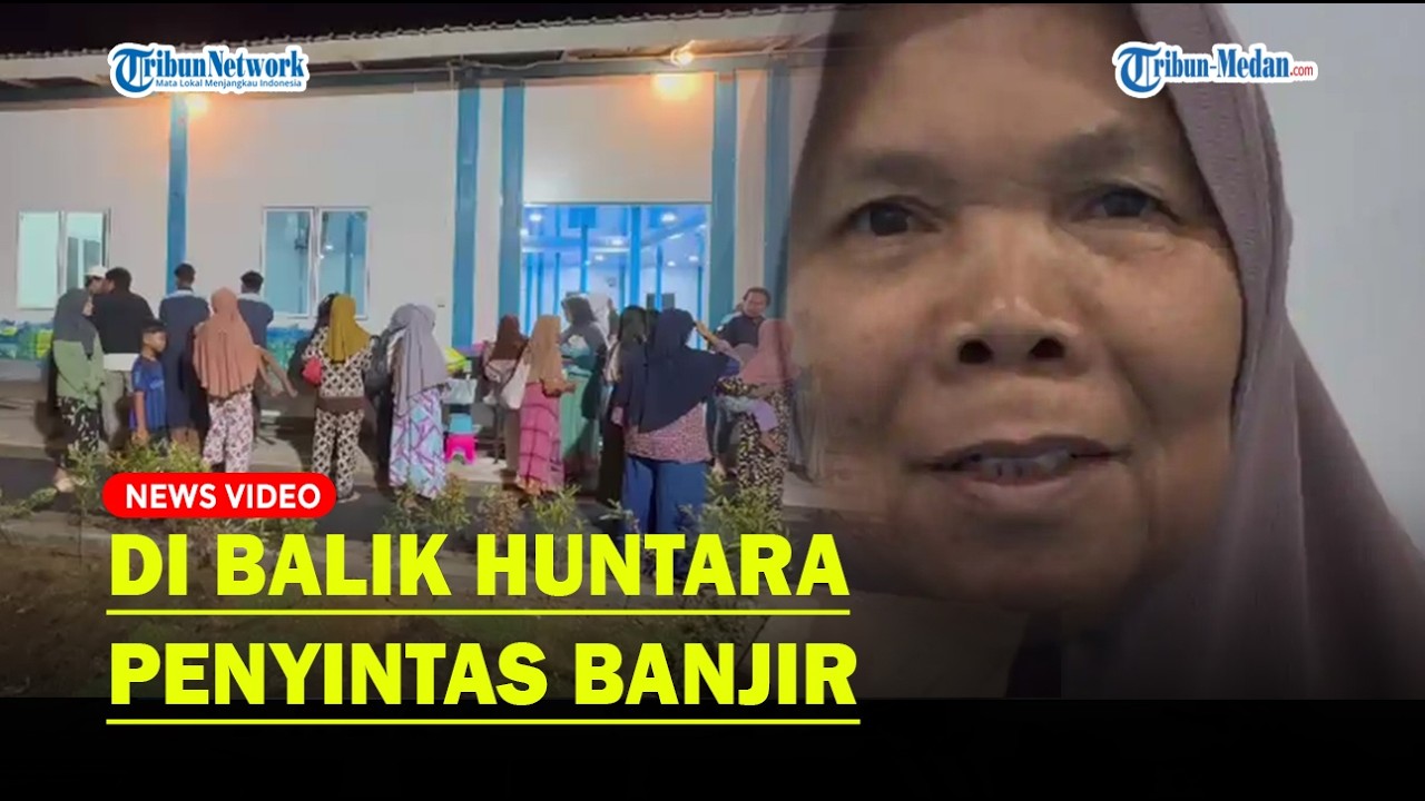 SENYUM Dibalik Dinding Huntara, Penyintas Banjir Kenang Tinggal di Pengungsian dan Sambut Lebaran de