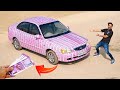 We Cover Our Car With Money - Money Car | Worth ₹1Crore