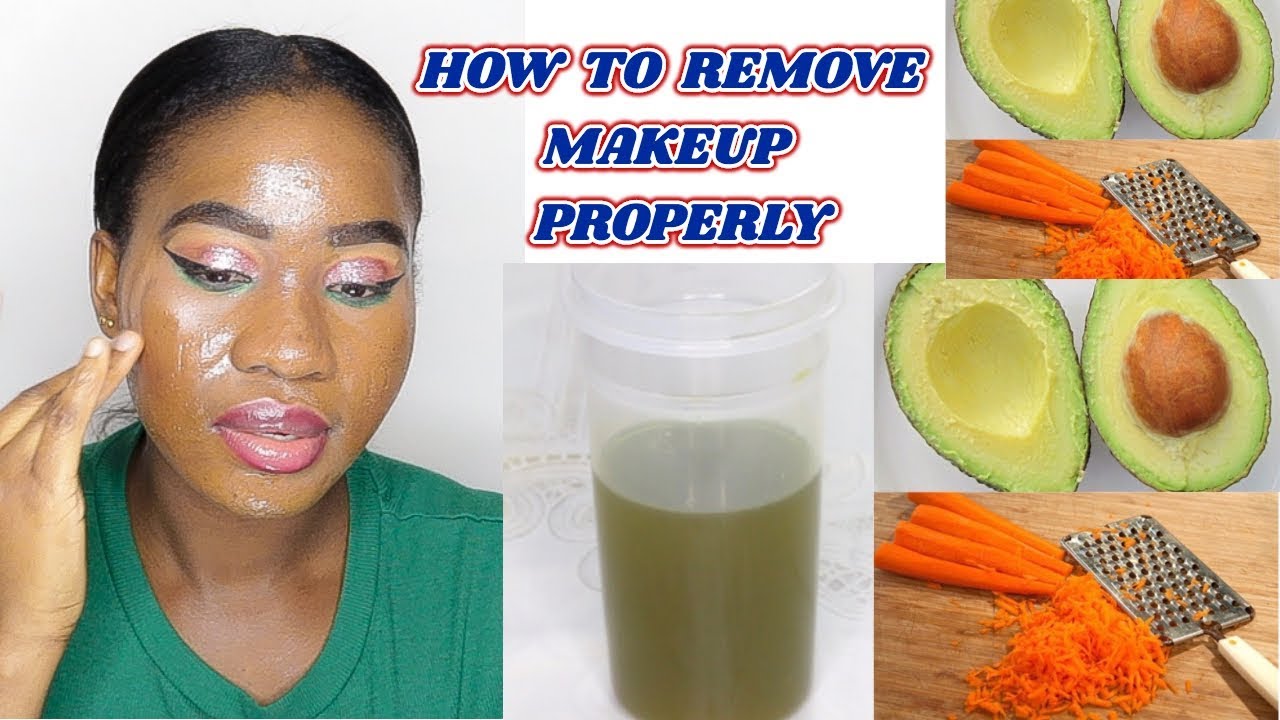 How To Remove Makeup Using Avocado And