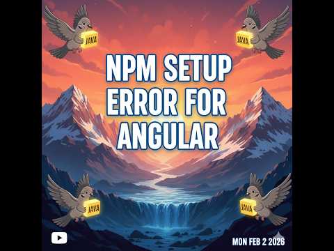 NPM Setup Socket Connection Err