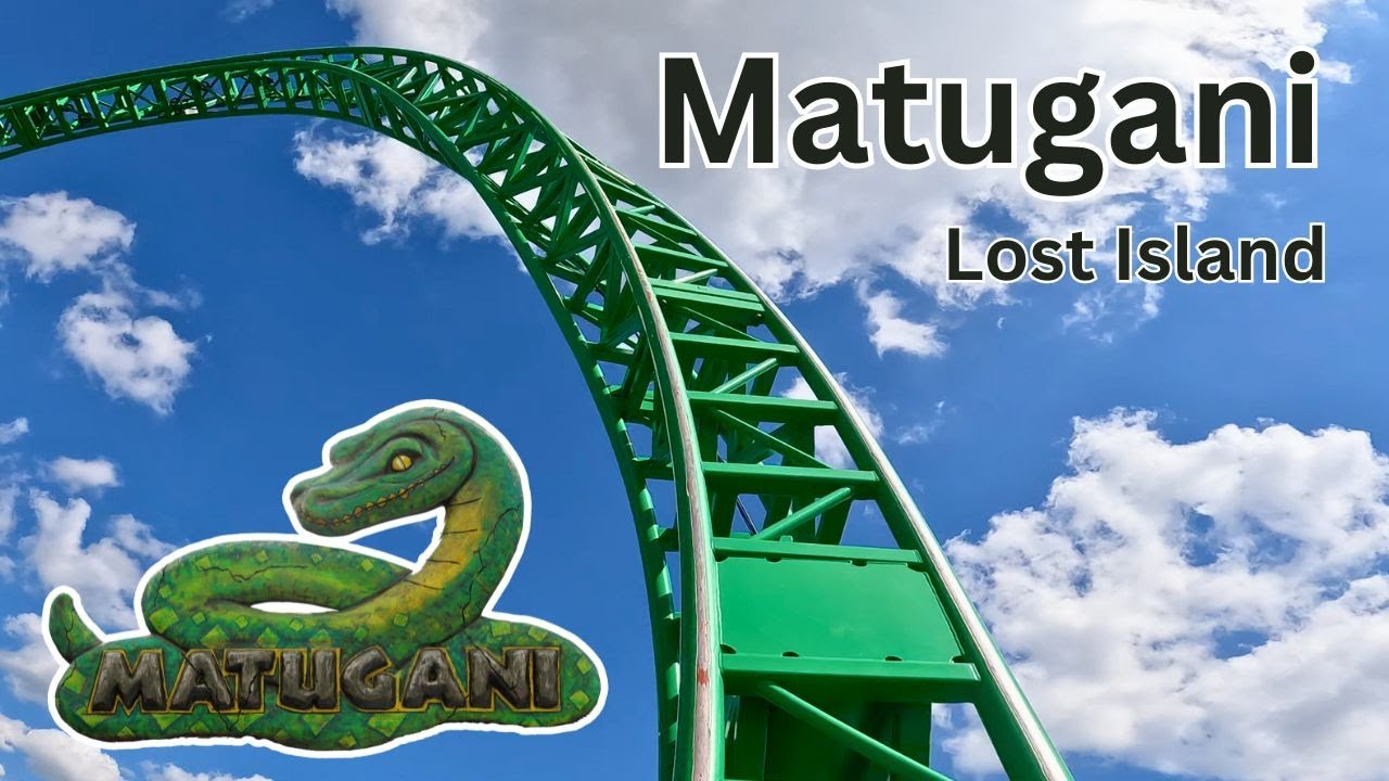 Matugani Drawing Matugani at Lost Island Theme Park On-ride 4K POV - YouTube