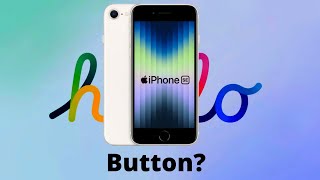 Why does the iPhone SE has a home button?