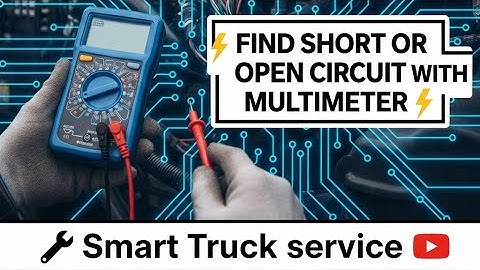 How to Find Short Circuit or Open Circuit With Multimeter | Easy Electrical Testing Guide