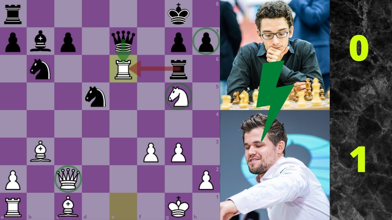 Final Game 12 Winner Magnus Carlsen Vs Fabiano Caruana Clutch Chess ...