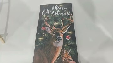 Custom Christmas LED Canvas Printing Wall Art Decor | Personalize Your Holiday Style