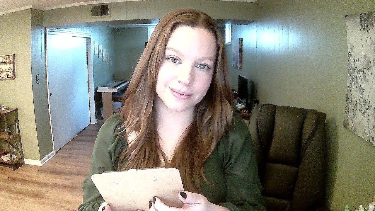 ASMR Sketching You with Flowers - Soft Spoken for Sleep and Relaxation