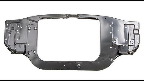 Finishing the Radiator Core Support: 1967 Chevrolet Camaro Project