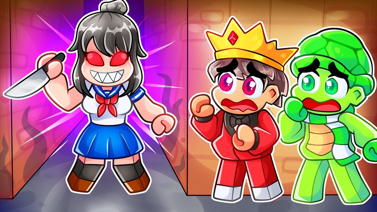 Escape YANDERE In Roblox!