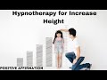 Hypnosis Hypnotherapy for Increase Height | Hypnosis | Hypnotherapy | SUPERBHUMANS Dr. Sachin Coach