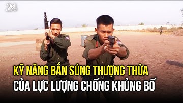Kỹ năng bắn súng thượng thừa của lực lượng chống khủng bố | VTV24