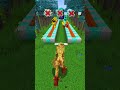 Closing Walls Lava Run Poppy Playtime vs Minecraft