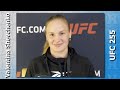 Champ Valentina Shevchenko Talks Maia Match-Up, Halle Berry Friendship & UFC 255 With Her Sister