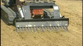 Ditch Witch Compact Utility Grading Rake Attachment