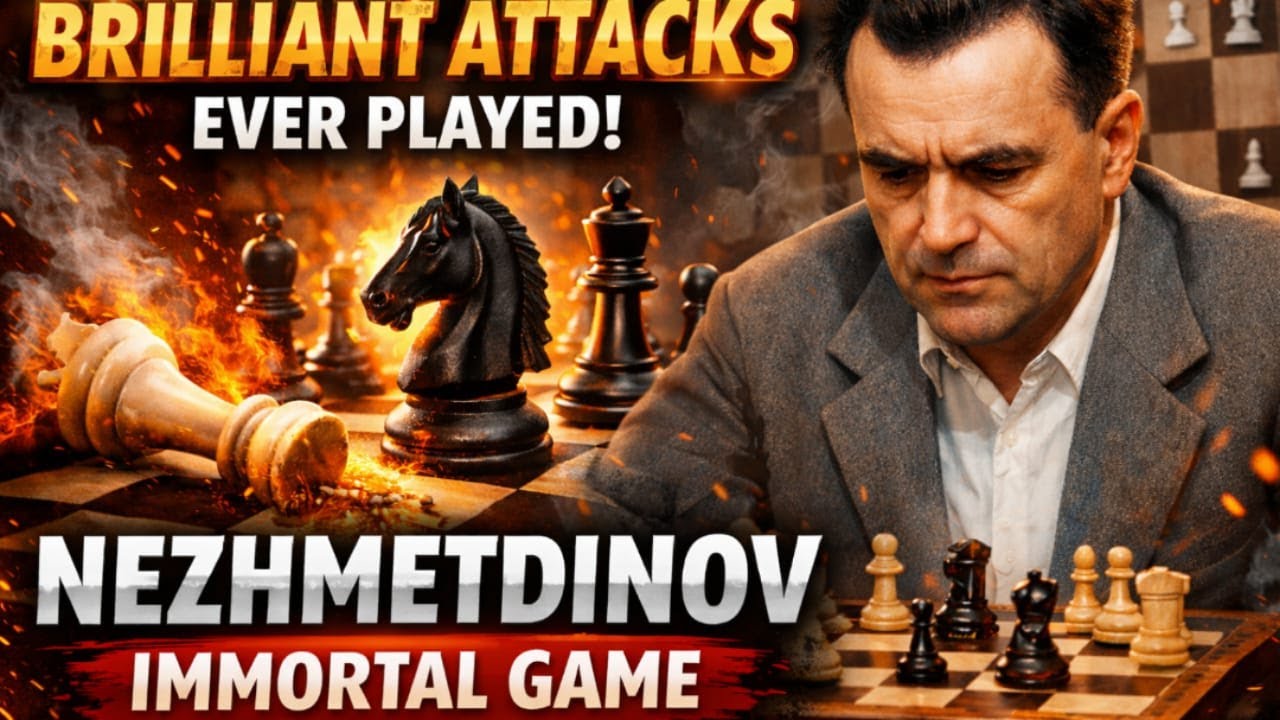Immortal Chess Game 1975|Nezhmetdinov's Tactical Genius"