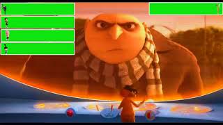 Despicable Me Final Battle with healthbars (1\/2)