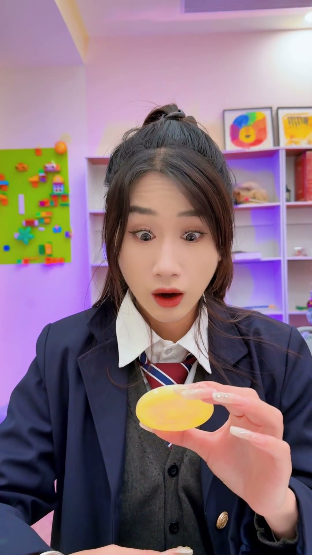扣糖饼的图案#short #angel #clown