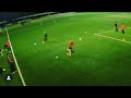 Vitesse avec ballon entranement de foot exercice