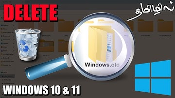 How to Delete Windows.old Folder | 🗑️ Remove Windows Old Files | Windows 10 & 11 OS | Tamil