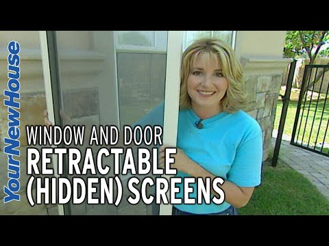 Retractable Screens for Doors, Windows and More - Around the House