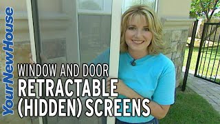 Retractable Screens for Doors, Windows and More - Around the House