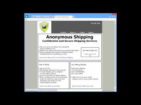 Anonymous Shipping - Secure and Confidential Shipping Services