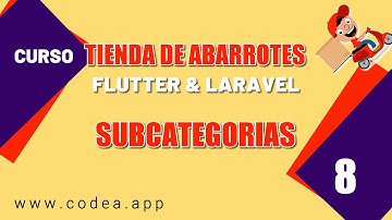 Módulo Subcategorías de productos CRUD Relación hasMany en Laravel