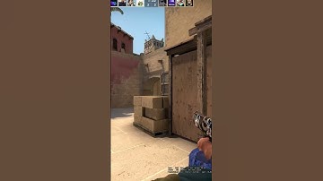 ladder jump on mirage #shorts #csgo