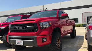 Toyota tundra trd pro 88rotorsoffroad check us out on instagram
@88rotorsoffroad & @88rotors mods: 1”front strut shim lift 17x8.5 +0
5x150 method mr312 wheel...