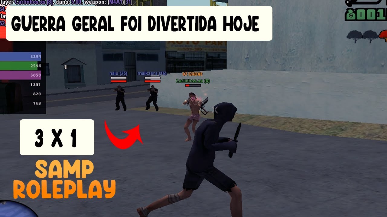 [CL:RP] ESSA GUERRA FOI DIVERTIDA NO NOVO SERVIDOR ROLEPLAY SAMP ...