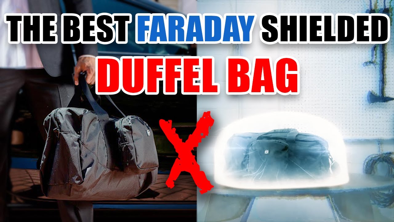 EMP Proof COMMS Module  Mission Darkness Faraday Duffel Bag 