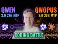 Qwen 3.6 27B MTP vs Qwopus 3.6 27B v2 MTP - 16GB Local LLM setup