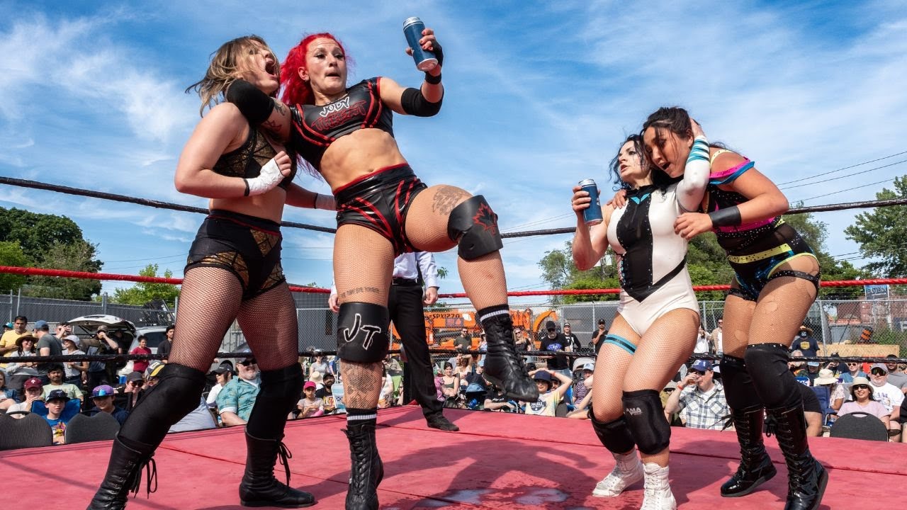 Junction City Wrestling - S7E5 - Femme Fatales - Salsa v Thief | Kingsley v. Alexia v. Wanda v. Jody