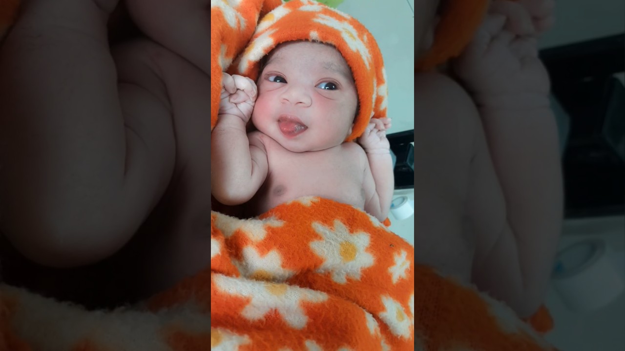 Tiny Movements That Melt Hearts 💖!#viralbaby