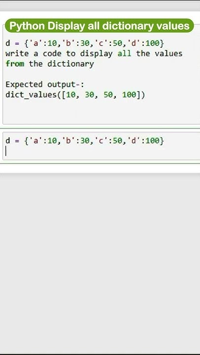 display-all-values-in-dictionary-python-dictionary-data-type-in