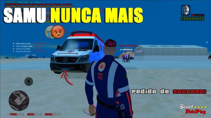 ATÉ O ADM DO BRASIL ROLEPLAY ESTÁ DE OLHO NO MEU RP - GTA SAMP ANDROID 