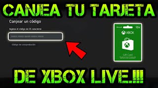 Como CANJEAR una TARJETA DE XBOX LIVE GOLD / Como AGREGAR un METODO de PAGO en XBOX ONE