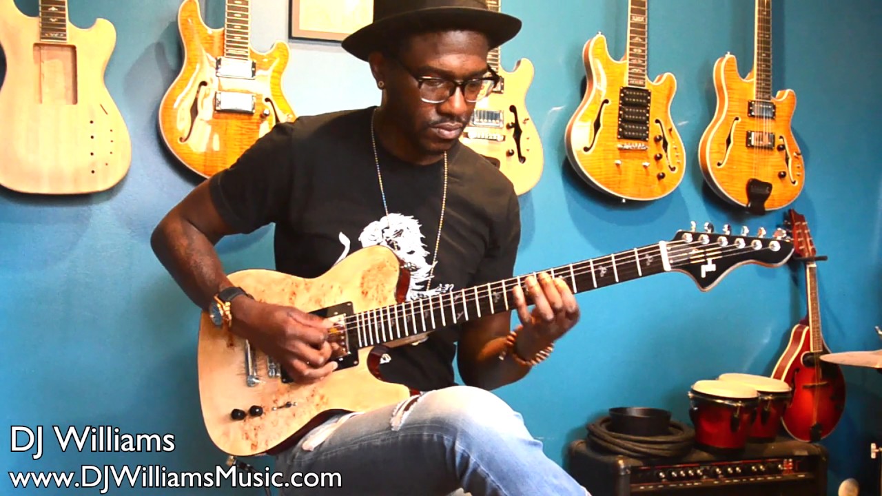 PHRED instruments Tella Guitar Demo Video #3 with DJ Williams (June 2017)