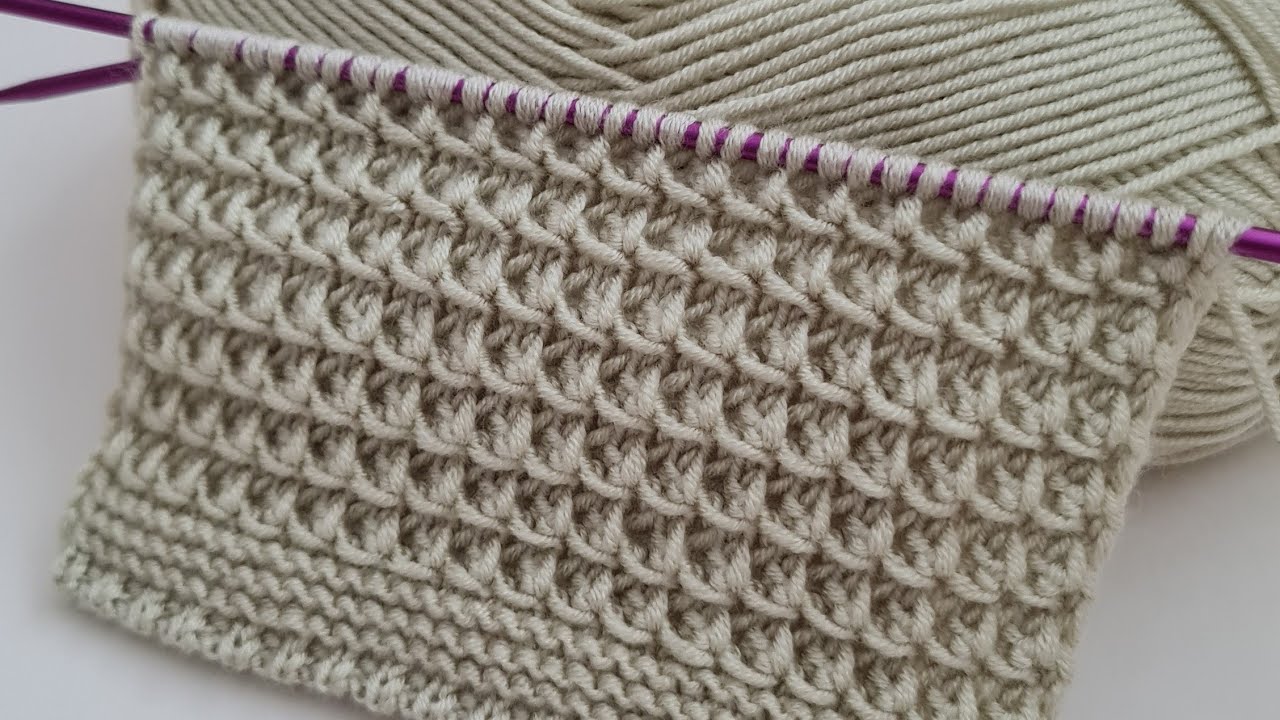 Связать жилетку за три дня, это так просто ✔️Схема вязания двумя спицами.