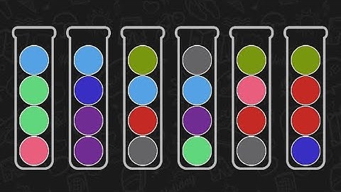 Ball Sort Puzzle Level 76 Solution