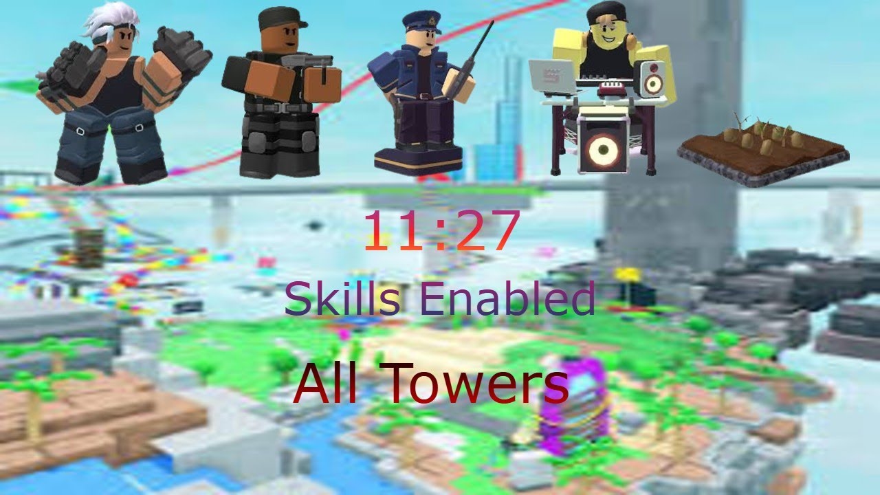 Tower Skill Tree Solo Intermediate simplicity all tower skill tree enabled wr 11:27 ...