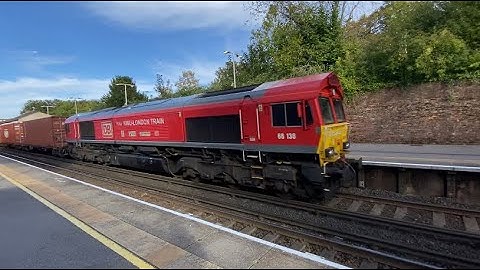 Class 66 | 66136 ‘Yiwu - London Train’ | DB Cargo UK | Winchester | 06/10/21